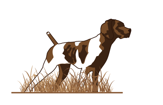 The German Shorthaired Pointer Field Club of Alberta Logo